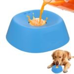 Pet Slow Feeder Non-Slip Spherical Dog Licking Bowl Anti-Choking Dog Bowl Lick Toy For Liquid Treats Bone Broth Yogurt - Image 2